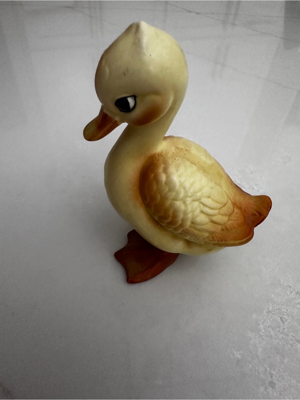 Vintage Ceramic Baby Duck Kitch Figurine - Picture 5 of 6